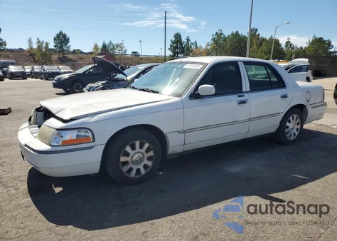 2003 Mercury Grand Marquis Ls из США, поврежденный, VIN 2MEFM75W43X670417